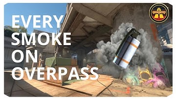 EVERY smoke you NEED TO KNOW on Overpass (CS2 2025)