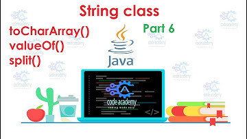Java S09 |String class in Java | toCharArray(), valueOf(), split()  |Hindi | By Priya Ranjan