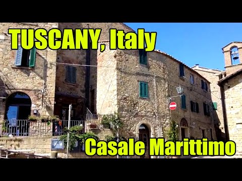 Cinematic Travels’ short 2023 portrait presents Casale as one stop among Tuscany’s historic towns. It gives a compact visual introduction to the built fabric and the way the old village sits above the coastal landscape, so it can help a first-time visitor decide whether to linger. The description is promotional and provides little documentation: it is not an archaeological source, a detailed route or a current guide to transport and opening times. Its best role is as a quick overview, followed by the municipal account of the circular walls and the regional information on the Etruscan sites.