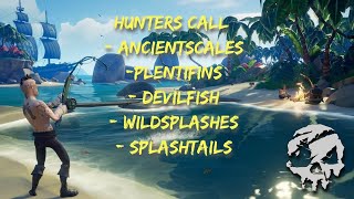 Sea of Thieves Fishing guide - Ancientscales, Wildsplashes, Devilfish and Plentifins