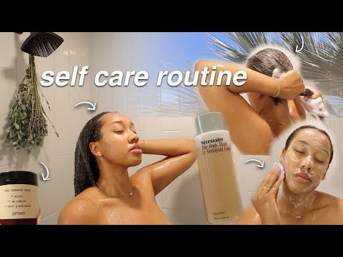 loving yourself even when it's hard: My SELF CARE ROUTINE + Hygiene, Smooth Glowy Skin(prose hair)