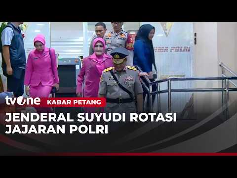 Kapolri Langsung Rotasi 88 Pejabat Utama | Kabar Petang