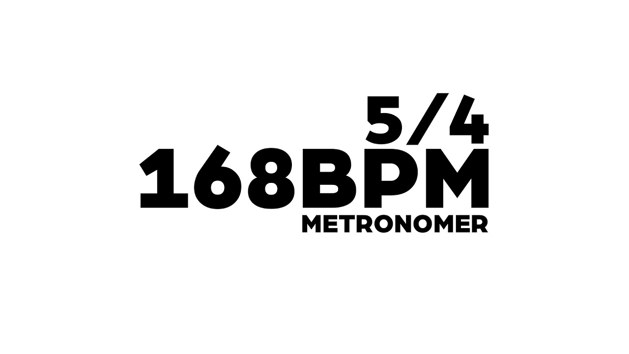 168 bpm metronome