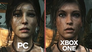 See lara croft's 2013 adventure compared across all platforms -
playstation 4, xbox one, pc, 3, and 360.