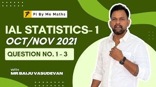 Oct/Nov 2021  WST01 (Q1 - 3) - IAL Statistics 1