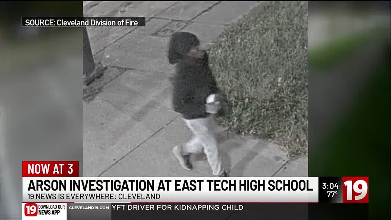 Arson investigation at East Tech High School