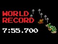 SMB2-J Any% in 7:55.700 w/o Loads (Former World Record)