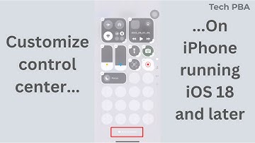 How to customize Control Center on iPhone running iOS 18.2 and later | iPhone 16 Pro Max | iOS 18.2