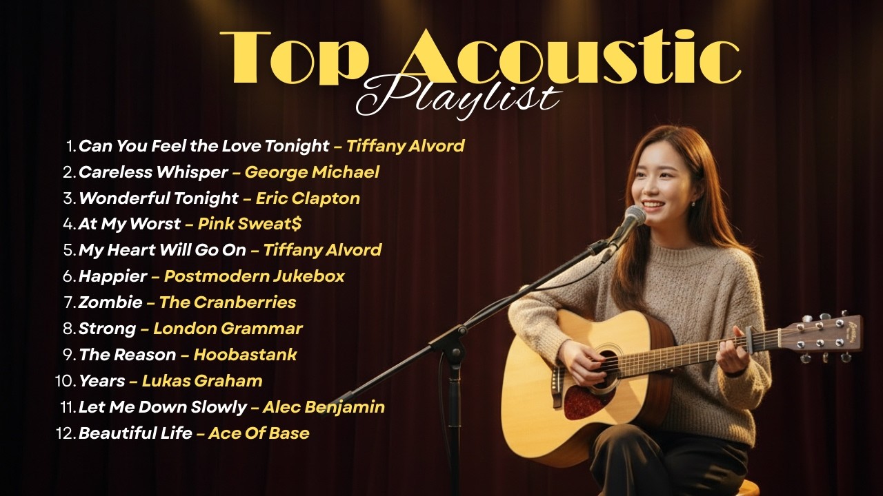 🎧 Top Acoustic Playlist 💗| New English Songs That Hit Deep–Viral TikTok Tracks| Happier, At My Worst