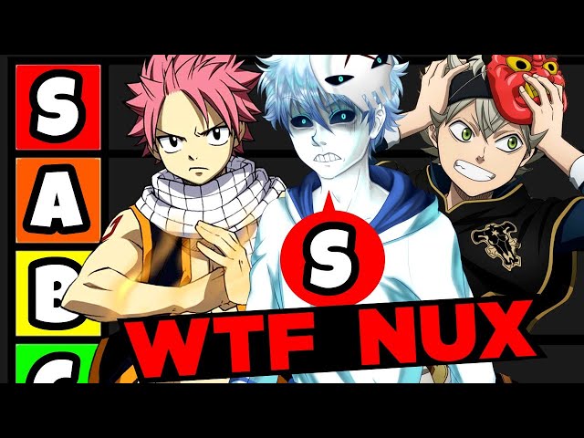 Ranking The Best Power Systems In Anime! WITH NUX TAKU 