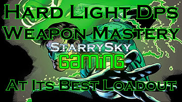 DCUO Hard Light Dps Weapon Mastery Loadout l Hard Light At Its Best!