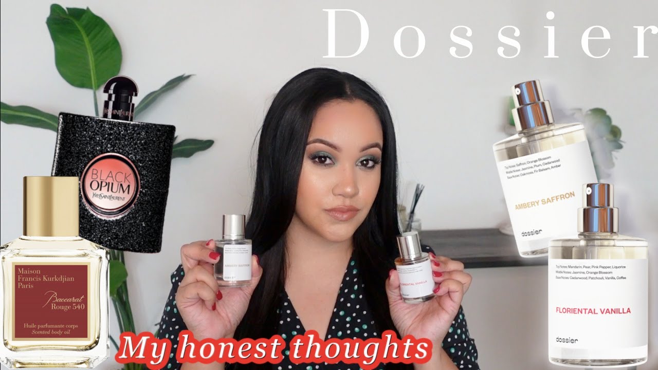 DOSSIER PERFUME REVIEW, YSL BLACK OPIUM & BACCARAT ROUGE 540 DUPES