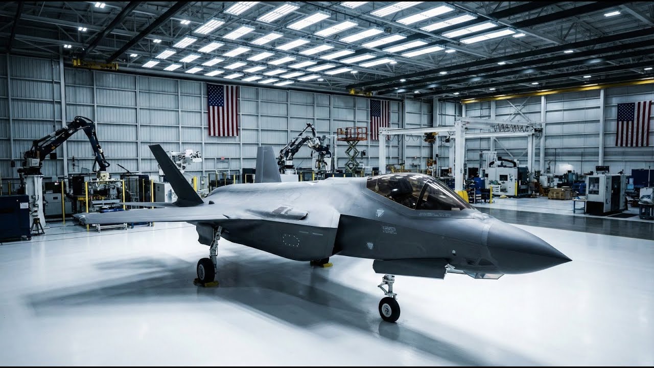Inside the $100 Million F 35 Factory Why This Stealth Fighter Has THREE Different Versions"