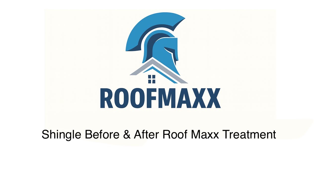 Shingle Before & After Roof Maxx Treatment | Bo Riles Demonstrates the Difference