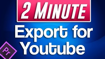 How to EXPORT for Youtube | Premiere Pro CC 2020 Tutorial