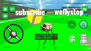 playing blocky demolition derby for the first time #weflystop #vrecorder #video #games screenshot 2