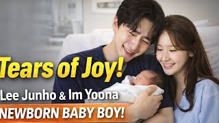 Tears of Joy! Lee Junho Breaks Down While Holding His Newborn Baby Boy with Im Yoona