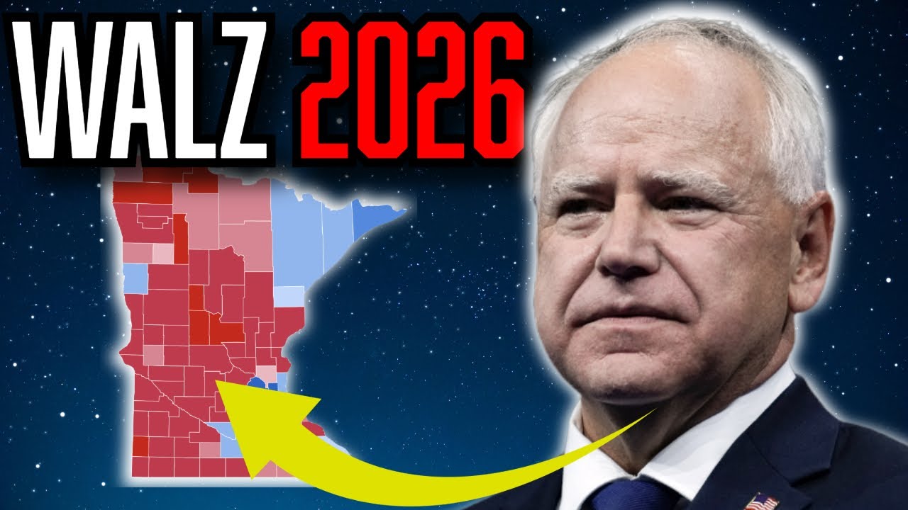 Why Tim Walz WILL NOT Run for Re-election in 2026??
