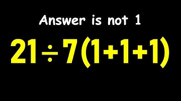 Only 1 in 5 Can Solve This Math Problem!
