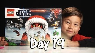 Day 19 LEGO STAR WARS Advent Calendar 2012 Review Set 9509 - Stop Motion & FREE CODE