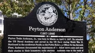 The Telegraph journalism leader Peyton Anderson Jr. honored with historic marker in downtown Macon