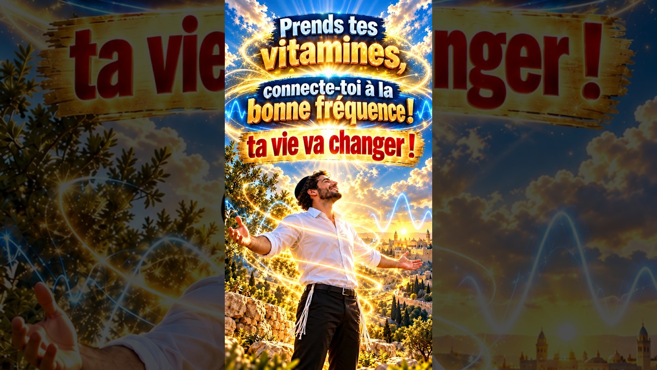 Prends tes VITAMINES, connecte-toi à la BONNE FRÉQUENCE 📻, ta vie va CHANGER ‼️ - Rav Chlomo Valensi