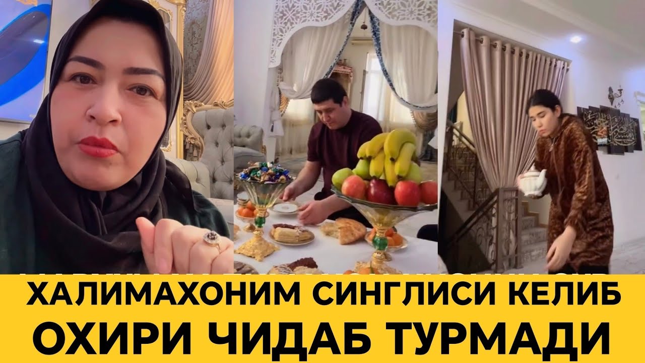 МАРХУМ ХАЛИМАНИ БОЙЛИКЛАРИ КИМГА КОЛДИ ЧИДАБ ТУРМАДИ 