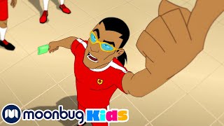 Download Lagu SUPA STRIKAS - S02 E26 - Bringing Down The House  | Football Cartoon | MOONBUG KIDS - Superheroes MP3