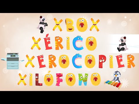 ABC Infinite Spanish Words - Lesson 25 - XBOX, XÉRICO, XEROCOPIER, XILÓFONO | Craox Technologies