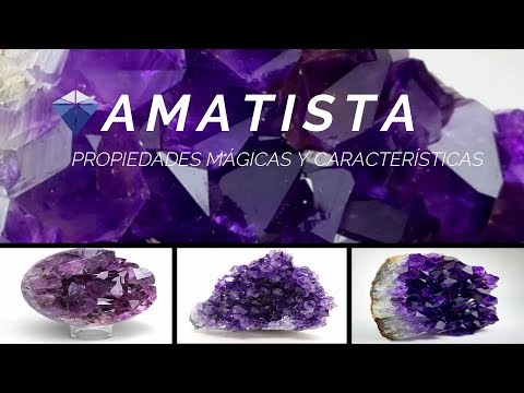 Video: Las Propiedades Mágicas De Las Piedras Y Los Minerales: La Amatista