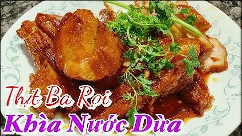 🇺🇸Cách làm thịt ba rọi khìa nước dừa - Cuộc Sống USA #158