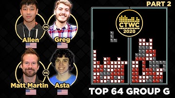 2020 CTWC - TETRIS Group G - Pt. 2 (see description for format)