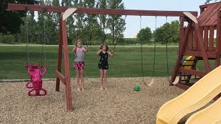2020 Eva Avery flips on the swing