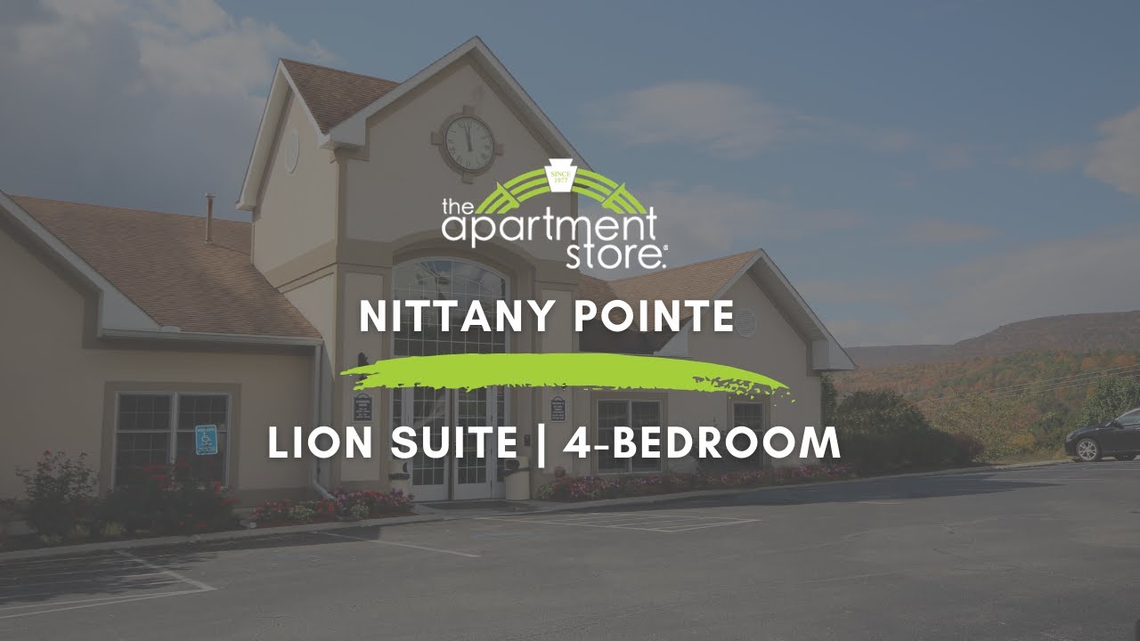 Nittany Pointe 4Bedroom Lion Suite YouTube