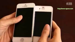 iPhone 5 Booting Up with iPhone 4S on video