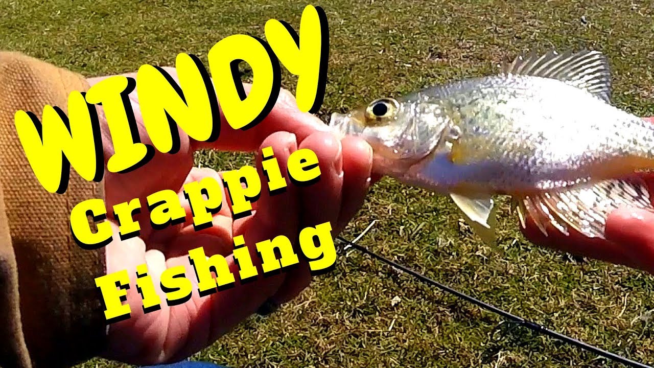 How to catch Crappie in the Wind YouTube