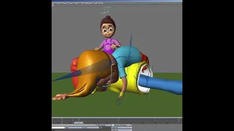 LW character animation