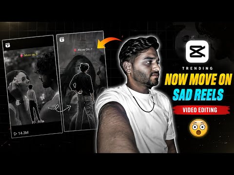 BACKGROUND MEMORY VIDEO EDITING IN CAPCUT| MOVE ON SAD REELS 😱