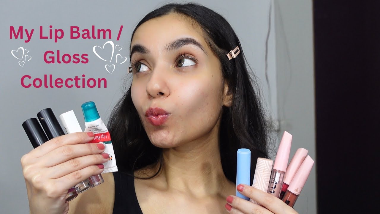 My Lip Balm And Lip Gloss Collection 💕💕 Starting ₹35 🥰🥰 In Hindi 😍😍