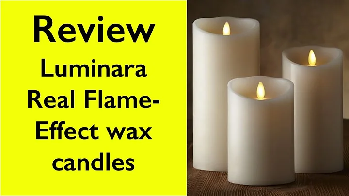 Review Luminara Flame Effect Wax Candle - How does...