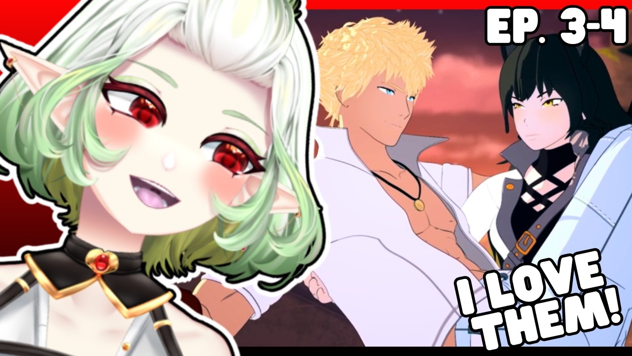I might have a new ship... | VTuber Reacts | RWBY Volume 4 ep. 3-4