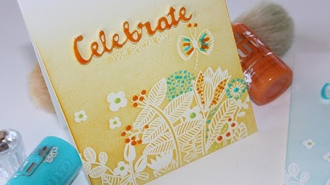 [In the Details] Embellishing with Nuvo Drops & Ink Dusting with Nichol Spoor