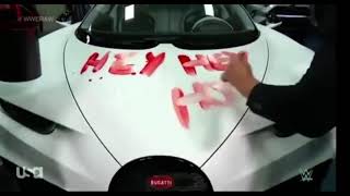 Le pintan el bugatti a BAD BUNNY 🐰 en la WWE 😱