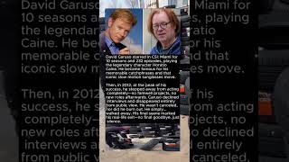 Why David Caruso Walked Away From Hollywood #shorts