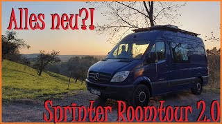 DIE ROOMTOUR 2.0 - Der überarbeitete Mercedes Sprinter Wohnmobil Selbstausbau