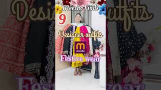 Meesho designer outfits #meesho #meeshofinds #ytshorts #trending #festiveseason #festivewear