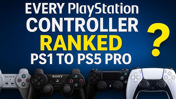 Every PlayStation Controller Ranked PS1 to PS5..