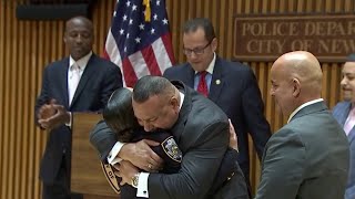 Woman saved by NYPD officers in 1996 becomes a cop | NBC New York