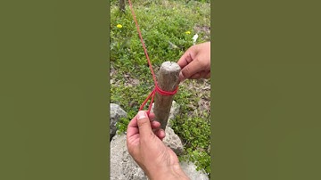 Amazing rope skills - Simple but works