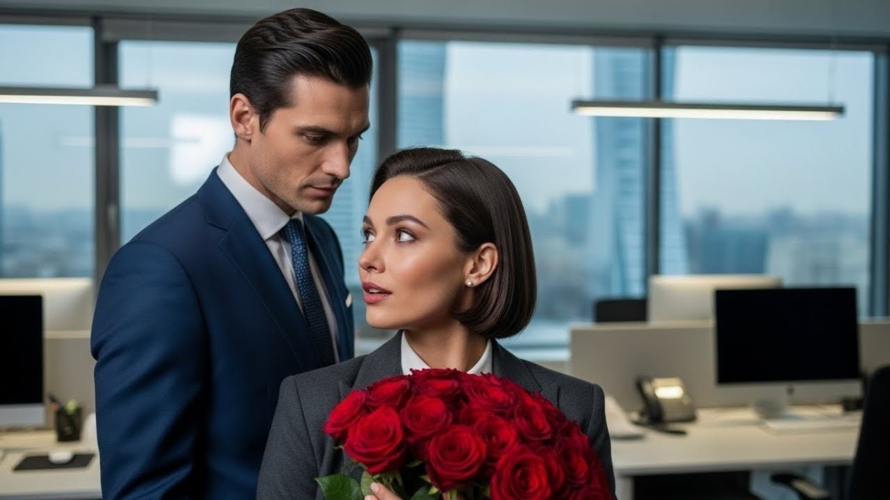 Niewidzialna dla milionera, dopóki nie zobaczył, jak dostała kwiaty w Walentynki i poczuł zazdroś